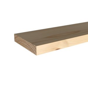25 x 125mm Planed Redwood (20.5 x 119mm Finished Size)