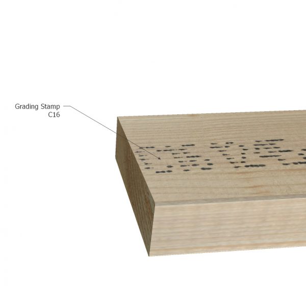 75 x 225mm (72 x 220mm finished sizes) C16 Grade Timber Joists - Image 3