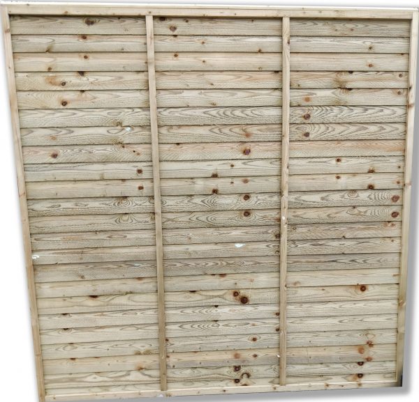 1830mm wide x 1200mm high x 40mm Waneylap Fence Panel