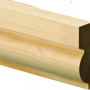 25 x 75mm Redwood Torus Architrave (20.5 x 69mm finished sizes)