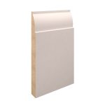 18 x 168mm x 5.4m Ovalo MDF Skirting
