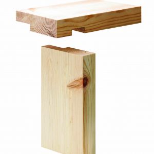 38 x 115 Rebated Door Casing Set (32 fin x 106 fin)