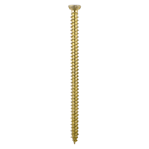 7.5 X 100mm Concrete Screws - TX - Flat Countersunk - Yellow (Box of 100) - Image 3