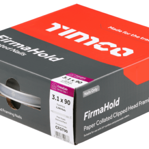 2.8 x 50 FirmaHold Collated Clipped Head Nails Ring Shank - Galv (Box of 3300)