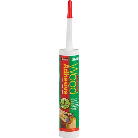 Everbuild Lumberjack 5 Minute PU Wood Adhesive - 310ml