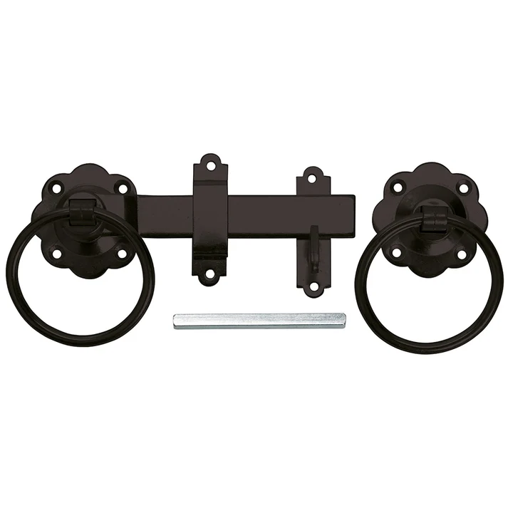 150mm 6" No.1136 Plain Ring Latch Pack - Galv