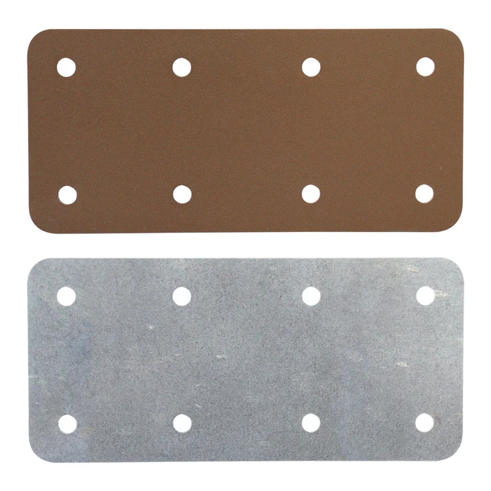 No.4718 SleeperSecure Short Internal Sleeper Straight Flat Support Plate Brown