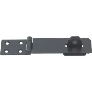 115mm 41/2" No.HS617 Safety Hasp & Staples Black